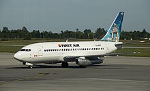 First Air Boeing 737-200 at Ottawa Macdonald–Cartier International Airport
